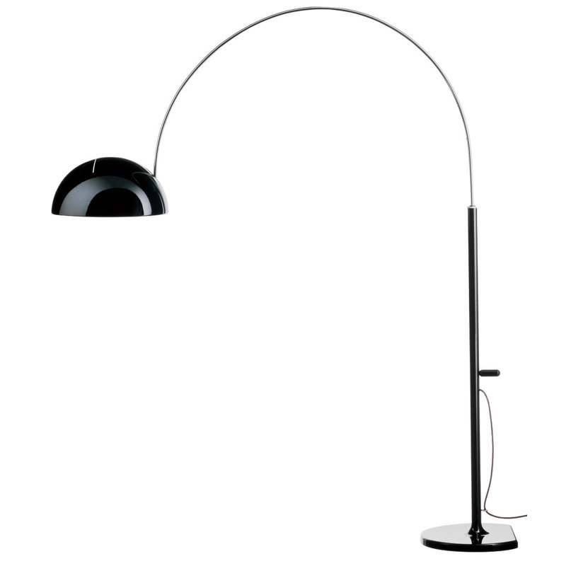 Coupé 94.4'' Floor Lamp, Black