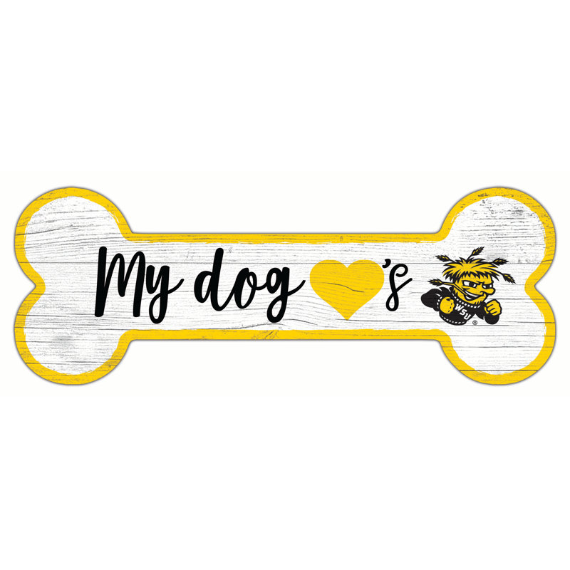 Entertainment Wall Decor, Wichita State, Yellow