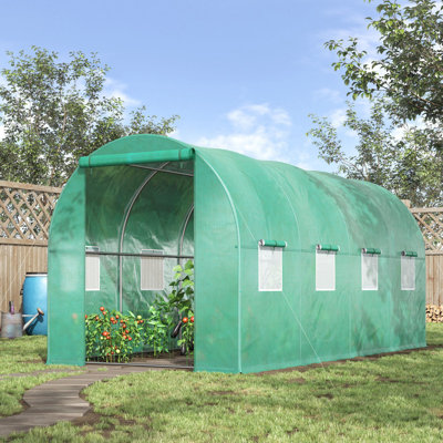 15'x7'x6.5' Plant Greenhouse, Plants From Extreme Weather Conditions Garden Greenhouse Kit, Create Your Dream