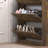 24 Pair Shoe Storage Cabinet 3 Flip Drawers, Adjustable Shelves & 9 Hooks - Space-Saving Entryway Organizer-1919635572