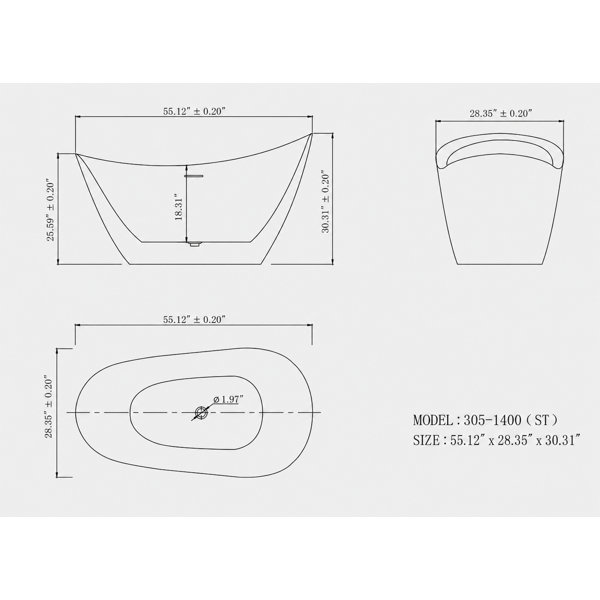 Dimensions du produit