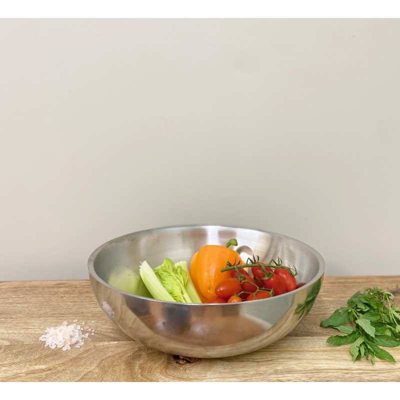 17 Stories Junichi Stainless Steel Serving Bowl
