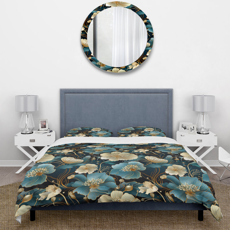 Ensemble de housse de couette Modern Inspirations, Housse de couette pour très grand lit et 2 très