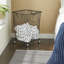 Metal Deep Set Metal Mesh Laundry Basket Storage Cart with Wheels and Handles-62972724-62972725