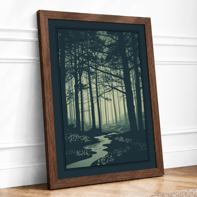 Quiet Northern Forest Scandinavian - Print