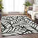 Premium Machine Washable Lisse Black Rug