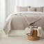 Jeté matelassé surdimensionné ivoire 60x70"-134168059