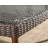 Athens All-Weather Wicker Outdoor 26"H Cocktail Table with Glass Top.-1176173222