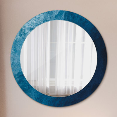 Huldar Glass Flat Wall Mirror