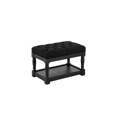 Brooten 26"" Wide Tufted Rectangle Standard Ottoman with Storage -  Alcott HillÂ®, 517657C08AE743928E5DBF3CA69F84A5