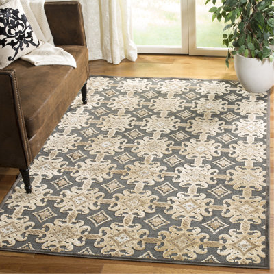 Tapis gris anthracite / anthracite Ellis-James