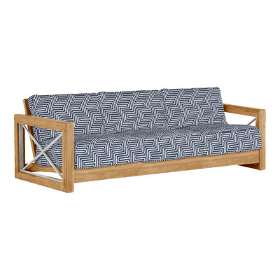 Malta Teak Outdoor Sofa by Summer Classics