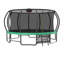 Trampoline 15 pieds avec panier de basketball - Trampolines récréatives avec échelle