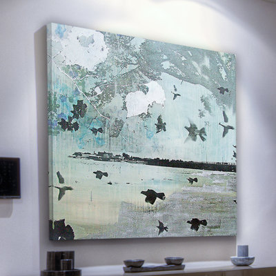 First Frost by Tracy Silva Barbosa - Wrapped Canvas Painting
