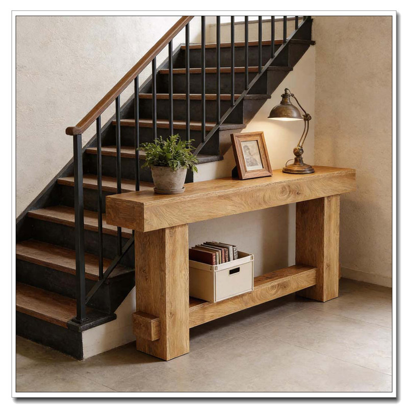 Table de couloir moderne, table de canapé, table de couloir, table console
