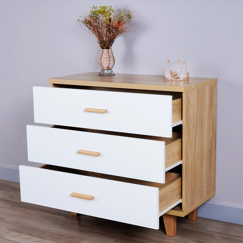Commode décorative 3 tiroirs