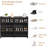 Shoe Cabinet With 4 Flip Drawers, Wooden Shoe Organizer Cabinet With Adjustable Shelf, Shoe Storage For Entryway, Hidden Shoe Cabinet For Hallway, Living Room, Black