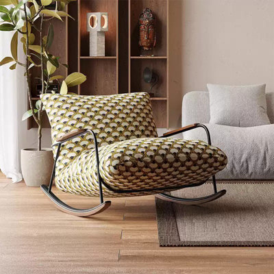 Vintage elegant rocking chair