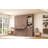 Cleo Gray Boucle Queen Bed