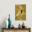 Gold Crane At Dusk I - Floater Frame Print on Canvas-1572203976-1545041874