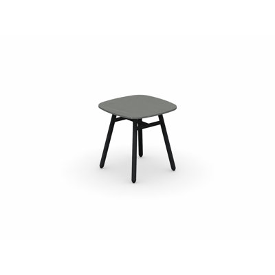 Connubia Yo Outdoor Coffee Table With Ceramic Top And Aluminum Frame In Matt Thyme Green,piasentina Grey