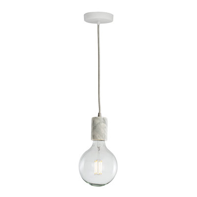 Billings 1 - Light White Single Pendant