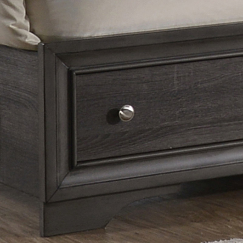 Ensemble de chambre à coucher gris pour chambre à coucher