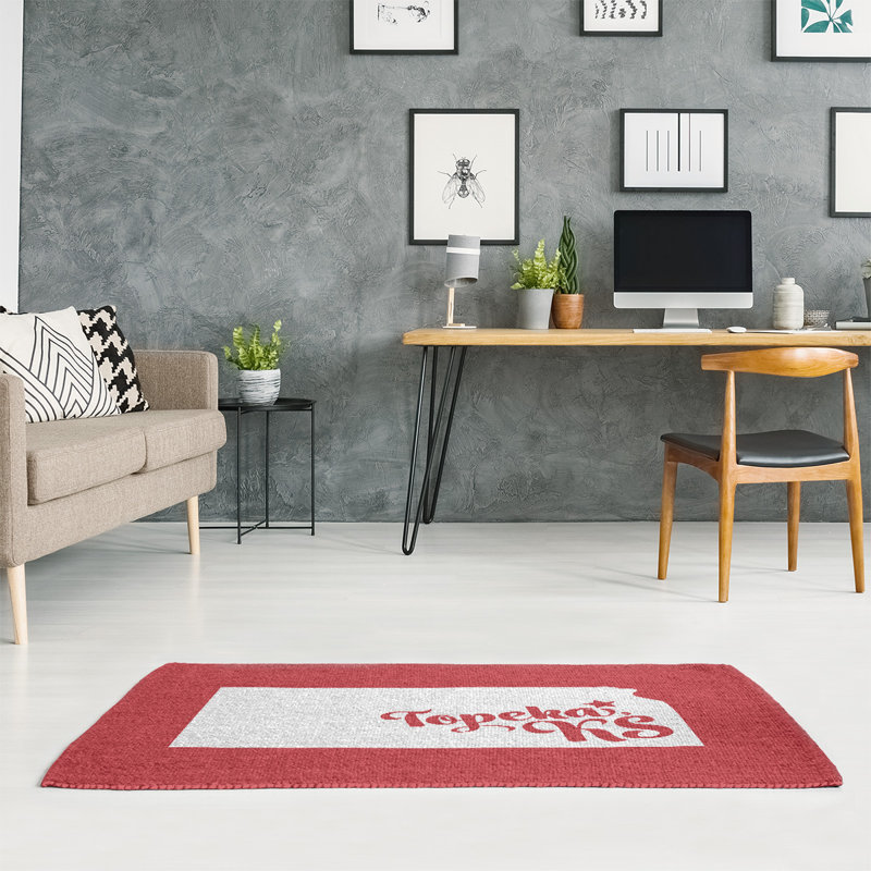 Tapis en poly-chenille topeka kansas, Rectangle 2 pi x 3 pi
