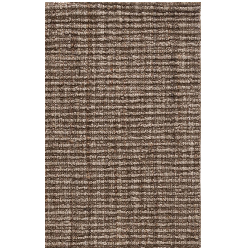 Tapis en jute tissé à la main sans motif Marram, Rectangle 8' x 10'
