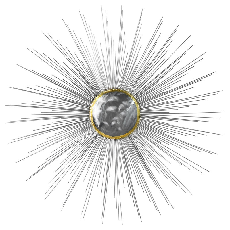 Handmade Modern Abstract Wall Decor on Metal