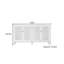 Buffet rétro de style chinois minimaliste