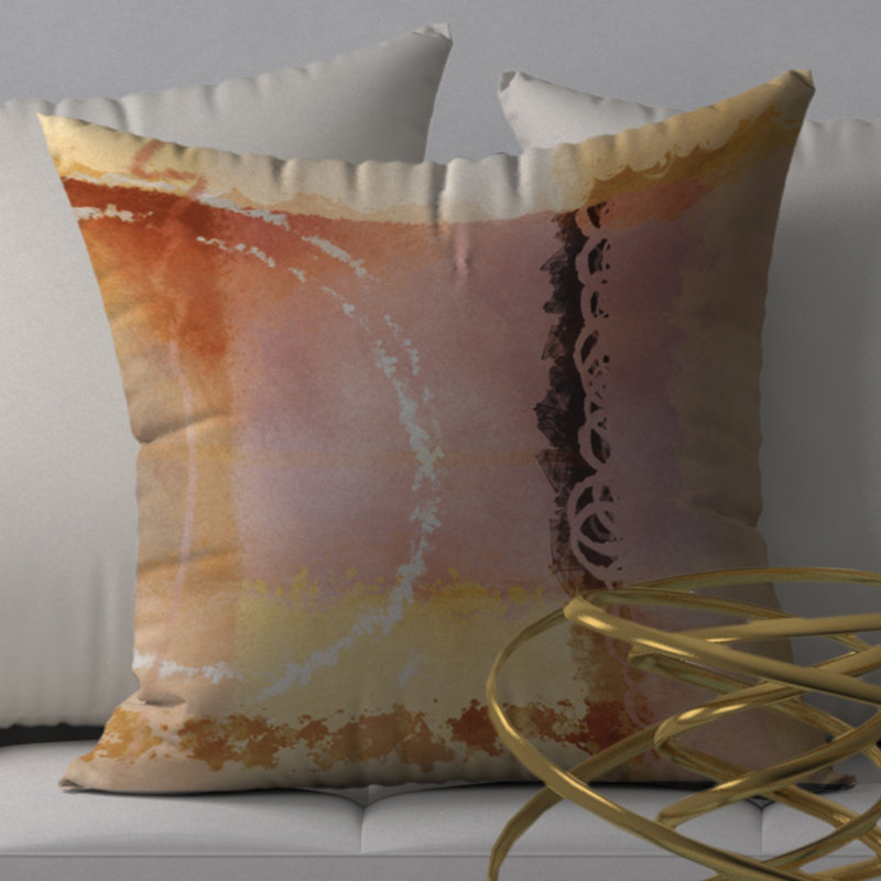 Housse de coussin carrée et somptueuse opulent, 18" x 18"