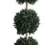 Leaf Artificial Boxwood Ball Trees 150cm Faux Boxwood Tree in Pot Liner