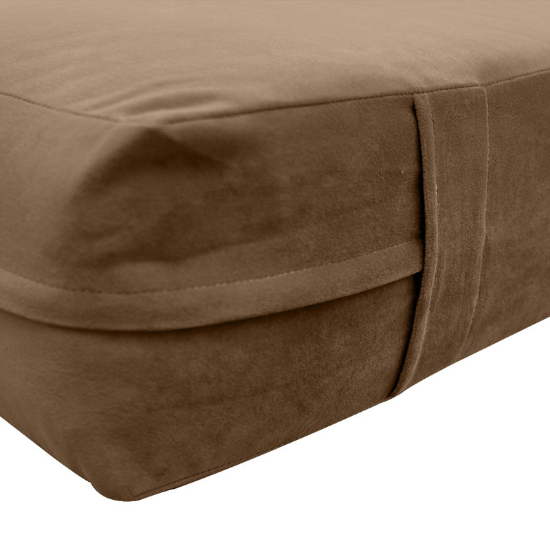 Mestwin Zipper Mattress Protector Mattress Protector Case Pack, Twin, Brown