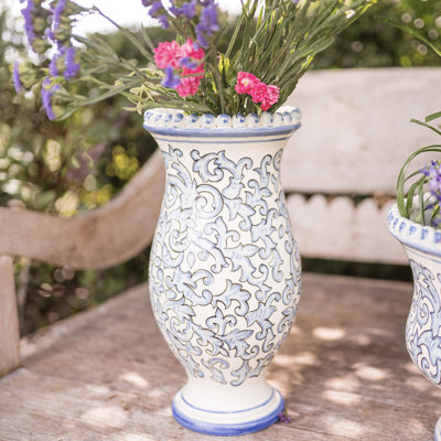 Grand vase Scorrimento Blu