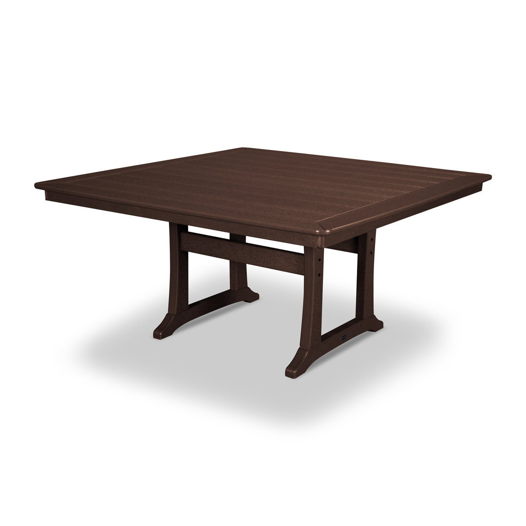 Nautical Trestle 59" Dining Table POLYWOOD® 