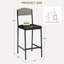 Counter Stool with Metal Frame-129678274-129678277