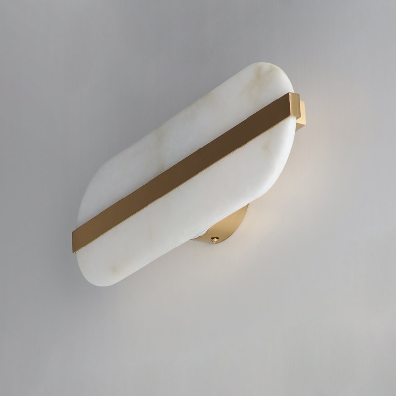 Stonewall 1 - Light LED Armed Sconce