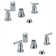 Atrio®Vertical Spray Bidet Faucet, Less Handles