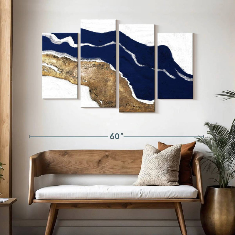 Avery Navy And Gold Tierra