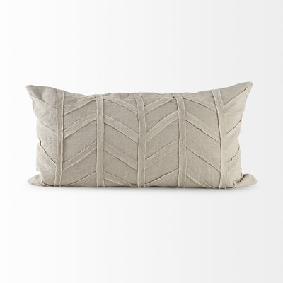 Housse de coussin rectangulaire en lin Ivivva