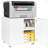Mobile Printer Tables For Small Spaces With Door Adjustable Shelf File Cabinet-564163447