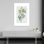 Art mural rétro Decoupage Floral IV