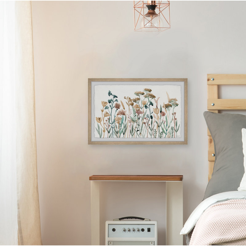 Nice Flowers - Single Picture Frame Painting, 20cm H x 30cm W x 3.81cm D