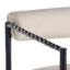 Barbana Bar Stool Oxford White Performance Fabric-1340407302