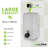 1200 Ml Vertical Manual Surface-Mounted Stainless Steel Liquid Soap Dispenser