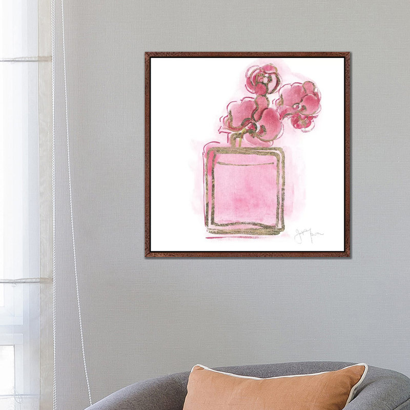 Golden Perfume I by Tava Studios - Gallery-Wrapped Canvas Giclée on Canvas, Classic Wood, 66.04 cm H x 66.04 cm W