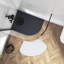 Curved Shower Bath Mat-99469257