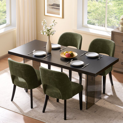 47cm H Upholstered Upholstered Back Side Chair