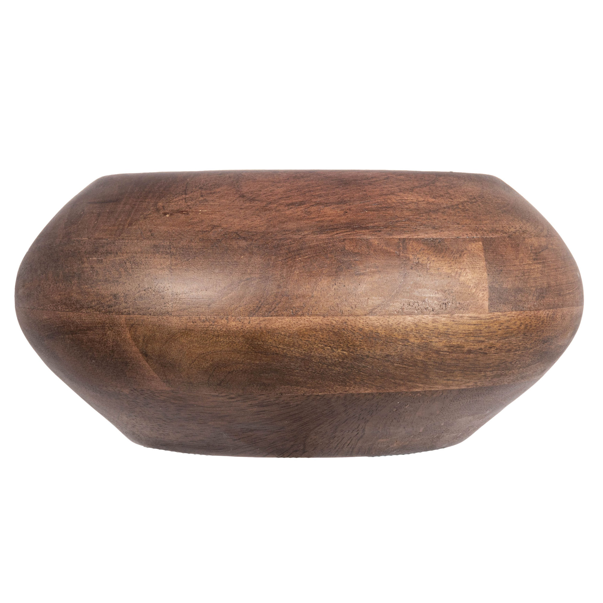 Wood Serving Bowl, Brown